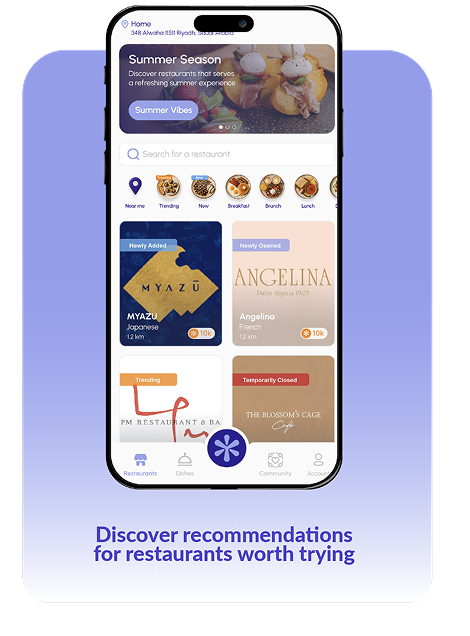 Discover recommendations for restaurants worth trying